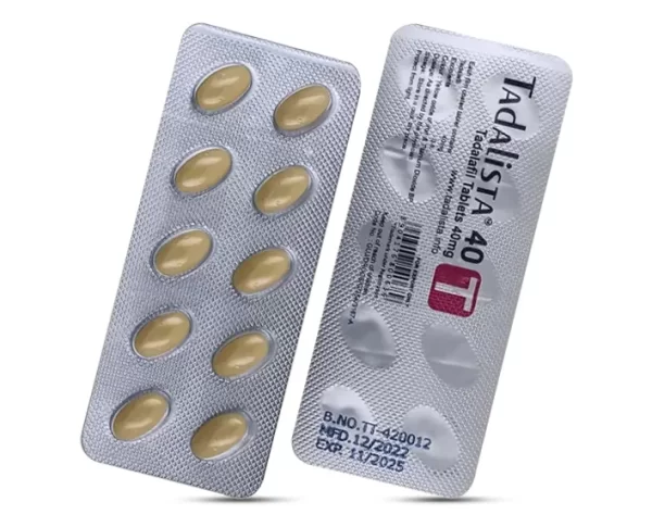 Tadalista 40 Pills